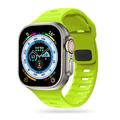 Apple Watch Series Ultra 2/Ultra/10/9/8/SE (2022)/7/SE/6/5/4/3/2/1 Cinturino in silicone Tech-Protect IconBand Line - 49mm/46mm/45mm/44mm/42mm - Lime