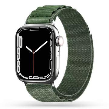 Apple Watch Series Ultra 2/Ultra/9/8/SE (2022)/7/SE/6/5/4/3/2/1 Cinturino Tech-Protect Nylon Pro - 49mm/45mm/44mm/42mm - Verde militare