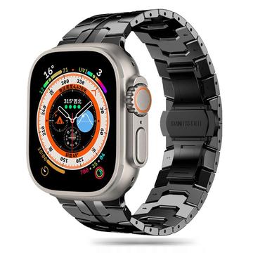 Apple Watch Series Ultra 2/Ultra/10/9/8/SE (2022)/7/SE/6/5/4/3/2/1 Cinturino in acciaio inossidabile Tech-Protect - 49mm/46mm/45mm/44mm/42mm - Nero