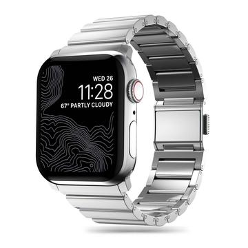 Apple Watch Series Ultra 2/Ultra/10/9/8/SE (2022)/7/SE/6/5/4/3/2/1 Cinturino in acciaio inossidabile Tech-Protect SteelBand - 49mm/46mm/45mm/44mm/42mm