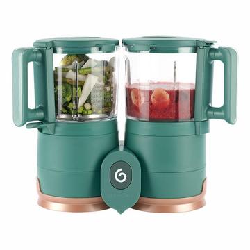 Robot da cucina 4 in 1 in vetro Babymoov Nutribaby - 500W - Verde