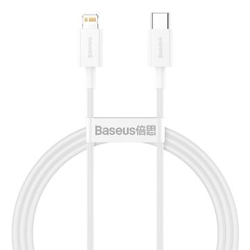 Cavo USB-C / Lightning della serie Superior di Baseus - 1 m, 20 W - Bianco