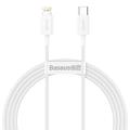 Cavo USB-C / Lightning della serie Superior di Baseus - 1.5m, 20W - Bianco