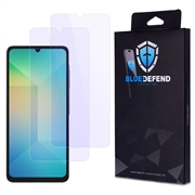 Protezione dello schermo in vetro temperato BlueDefend Anti-Blue Light per Samsung Galaxy A06 - 2 pz.