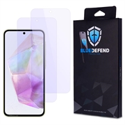 Protezione dello schermo in vetro temperato BlueDefend Anti-Blue Light per Samsung Galaxy A35 - 2 pz.