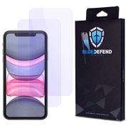 Protezione dello schermo in vetro temperato BlueDefend Anti-Blue Light per iPhone 11 - 2 pz.