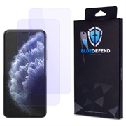 Protezione dello schermo in vetro temperato BlueDefend Anti-Blue Light per iPhone 11 Pro - 2 pz.