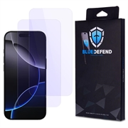 Protezione dello schermo in vetro temperato BlueDefend Anti-Blue Light per iPhone 16 Pro - 2 pz.