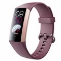 C80 Bracciale intelligente con schermo AMOLED da 1.1" e temperatura corporea con monitoraggio della frequenza cardiaca, della pressione sanguigna e dell'ossigeno nel sangue - Rosso vino