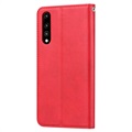 Card Set Series Huawei P30 Wallet Case - Red