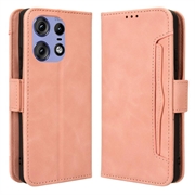 Custodia a Portafoglio Serie Cardholder per Motorola Edge 50 Pro - Rosa