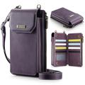 Borsa a tracolla universale RFID Caseme Me40 - 4"-7.5" - Viola