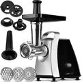 Tritacarne Clatronic FW 3803 - 1000W - Acciaio inox / nero