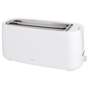 Clatronic TA 3802 Tostapane a 4 fette - 1400W - Bianco