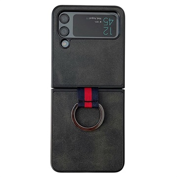 Pierre Cardin iPhone 11 Pro Max Leather Coated TPU Case - Black