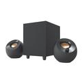 Creative Pebble Plus 2.1 Altoparlanti da tavolo alimentati via USB con subwoofer - Nero