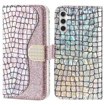 Custodia a Portafoglio Croco Bling per iPhone 11 Pro