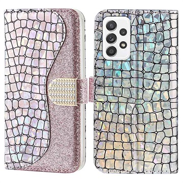 Custodia a Portafoglio Croco Bling per iPhone 11 Pro