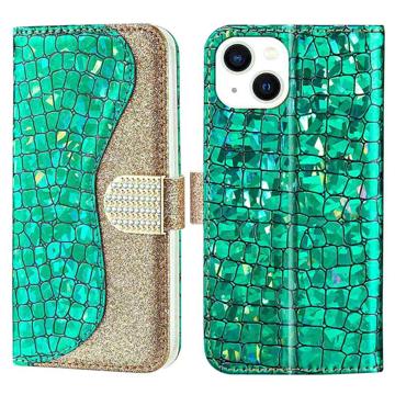 Custodia a Portafoglio Croco Bling per iPhone 11 Pro