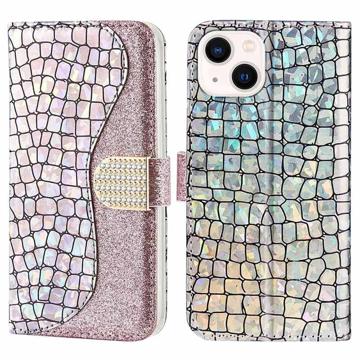 Custodia a Portafoglio Croco Bling per iPhone 11 Pro