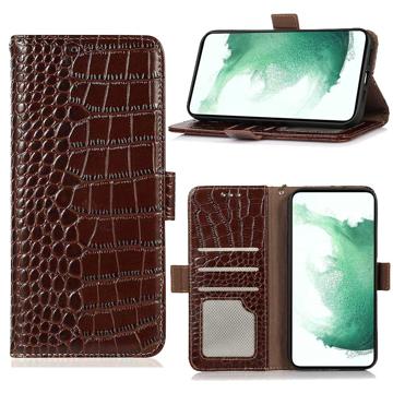 Qialino Classic Samsung Galaxy Note10 Wallet Leather Case - Black