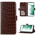 Qialino Classic Samsung Galaxy Note10 Wallet Leather Case - Black