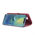 DG.Ming 2 in 1 Custodia Portafoglio per Huawei Mate 20 Pro - Rosso