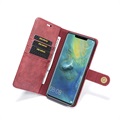 DG.Ming 2 in 1 Custodia Portafoglio per Huawei Mate 20 Pro - Rosso