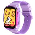 Smart Watch DH20 4G per bambini con fotocamera e videochiamata - Lingue: danese, norvegese, svedese, finlandese - Viola