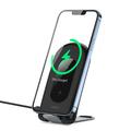 DUZZONA W2 15W pieghevole caricabatterie senza fili telefono cellulare Stand Pad di ricarica Qi Wireless Charging Dock (CE, RoHS, FCC, UKCA)