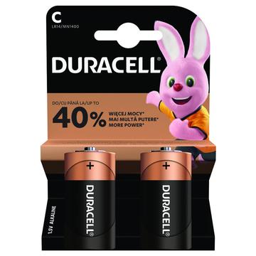 Pile Duracell Basic LR14/C - 2 pz.