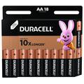 Pile alcaline Duracell Basic LR6/AA - 18 pezzi.