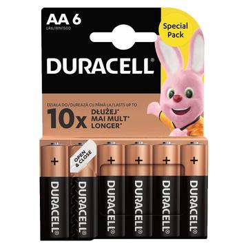 Pile Duracell Basic LR6/AA - 6 pezzi.