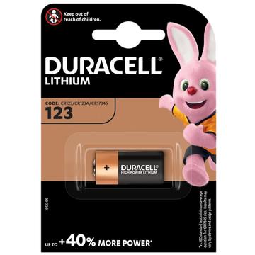 Batteria Duracell CR123 1400mAh