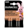 Pile Duracell DuraLock C&B LR03/AAA - 4 pezzi.