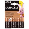 Pile Duracell DuraLock C&B LR03/AAA - 8 pezzi.