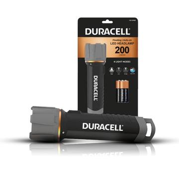 Torcia LED Duracell con 4 modalità di illuminazione - 200lm