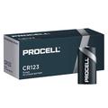 Pile alcaline Duracell Procell CR123 1400mAh - 10 pezzi.