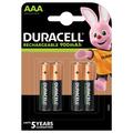 Duracell Recharge Turbo R03/AAA Batterie ricaricabili 900mAh - 4 pezzi.