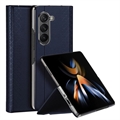  Custodia Flip Dux Ducis Bril per Samsung Galaxy Z Fold5 - Blu