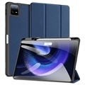 Custodia Smart Folio Tri-Fold Dux Ducis Domo per Xiaomi Pad 6/Pad 6 Pro - Blu