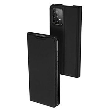 Custodia a Flip Dux Ducis Skin Pro per Samsung Galaxy A51 - Nera