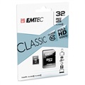 Scheda di Memoria Emtec Classic Class 10 MicroSD - ECMSDM32GHC10CG - 32GB