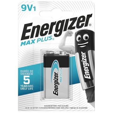 Batteria alcalina Energizer Max Plus 6LR61/9V