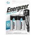 Pile alcaline Energizer Max Plus LR14/C - 2 pz.