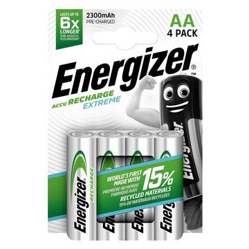 Energizer Recharge Extreme Batterie ricaricabili R6/AA 2300mAh - 4 pz.