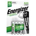 Energizer Recharge Power Plus Batterie ricaricabili R03/AAA 700mAh - 4 pz.