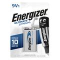 Batteria Energizer Ultimate al litio 6F22/9V