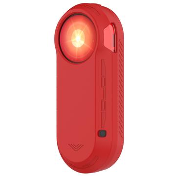 Garmin Varia RTL515 Bike Light Bicycle Radar Protection Sleeve Custodia in silicone anti-polvere Cover morbida - Rosso