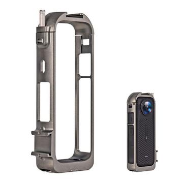 Insta360 X4 in lega di alluminio fotocamera gabbia telaio copertura fotocamera caso